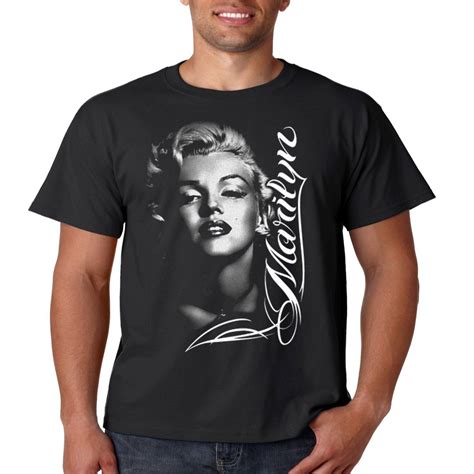 Marilyn monroe shirts - 2000s Marilyn Monroe Quarter Sleeve Jersey Promo T-Shirt Black Gray Womens M / L. $36.00. $6.78 shipping. or Best Offer. SPONSORED.